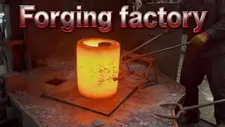 Inside the forging factory Precision Forging at Full Heat &mdash; Unreal Craftsmanship! #machine #forging