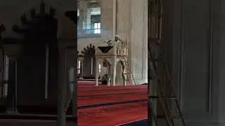 Kocatepe Camii'nde &ouml;ğle namazı &ouml;ncesi vaaz.