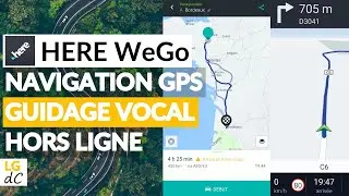HERE WeGo : L'application Android | Navigation GPS, guidage vocal, cartes hors ligne, itin&eacute;raires...