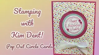 Watch How Easy It Is To Make A Circle Pop Out Card!