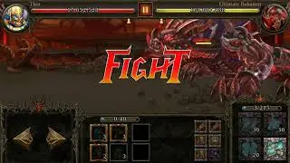 Epic heroes war.  Super Boss. Tor vs Ultimate Bahamut
