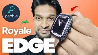 Pebble Royale EDGE 🙂 curved amoled display superb build best slimmest smartwatch 2026 | Pebble | New