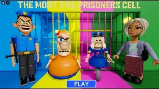 Roblox MR SPRINKLES from Evil Karen Police Girl Escape Prison Guard All the Best Games in 1 (OBBY)