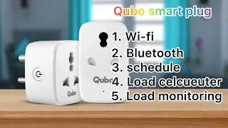 Qubo smart plug | Smart plug 16A | wifi switch | How to connect smart plug in IPHONE | #technology