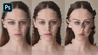 Create a Distort with Displace Effect in Photoshop