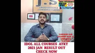 IDOL ATKT  RESULT DECLARED Jan 2021|TYBCOM|FYBcom|SYbcom|TYba|FYba|Syba|Tybsc|Sybsc|FYbsc|MU|