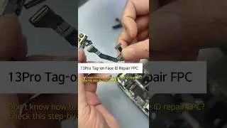 JCID iPhone13Pro Tag-on Face ID Repair FPC Operation Guide is Here! #jcid #faceidrepair