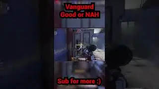 Is Vanguard a W or L? lmk... #codsniping #vanguardsniping #codclips