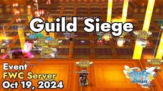 Guild Siege (Flyff World Championship) October 19, 2024 | Flyff Universe