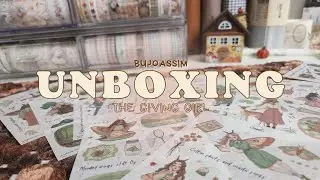 Unboxing The Giving Girl 🌻 Adesivos para planner bujo caderno de leitura