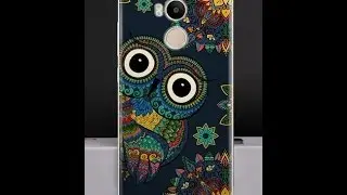 Силиконовый чехол для Xiaomi Redmi 4 Pro. Сова. Видео обзор.