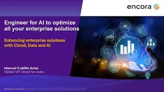 Engineer for AI to optimize all your enterprise solutions | ODFP941