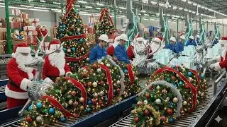 Inside the World&rsquo;s Biggest Christmas Factory | How Christmas Items Are Really Made