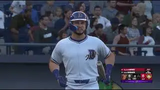 MLB The Show 25 Diamond Dynasty Play vs CPU Mode Durham Bulls Episode 57: Yesavage's Perfect Game