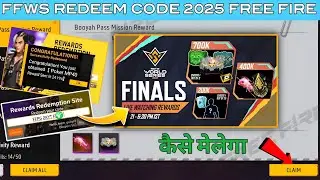 FFWS REDEEM CODE FREE FIRE || FREE FIRE NEW REDEEM CODE || FREE FIRE NEW EVENT || FFWS