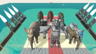 Hit the Turbine and Feed it to the Sharks  - 🎮 Animal Revolt Battle Simulator