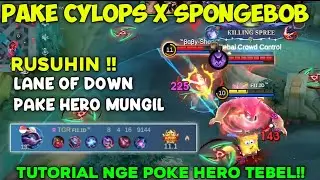 NYOBAIN CYCLOPS SPONGEBOB MID !! POK PON MANJA HERO HERO TEBEL DI MYTICH ‼️ VNDLGameplay ‼️