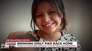 Motorcycle club escorts murder teen's body back to San Carlos Apache community