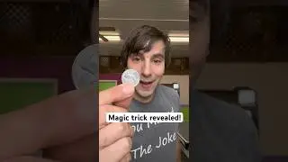 Bite a quarter in half! Magic trick revealed.
