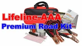 Emergency Car Kit - Lifeline AAA Premium Road Kit, 42 Piece Emergency Car Kit