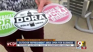 Hamilton launches outdoor refreshment area