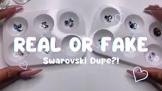 Swarovski Crystal Dupe ♡ NailholicStudio