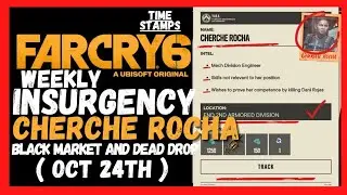 Far Cry 6 - Weekly Insurgency : Cherche Rocha and Black Market ( Oct 24th ) | No Commentary