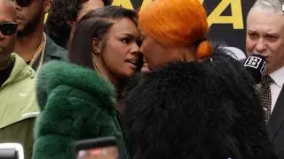 Claressa Shields vs. Franchon Crews-Dezurn Weigh-In Turns Heated After Shoving Match