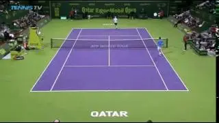 Djokovic hit ATP Doha 2017 spectator with a tennis ball