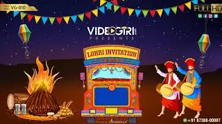 Lohri Invitation Video | VG-810