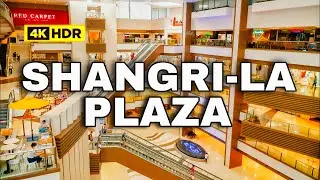 [4K HDR] EDSA Shangri-La Plaza Mall Walking Tour 2025 | Luxury Shopping In Mandaluyong | Philippines