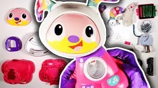 Fisher Price BeatBowWow Pink Dancing Dog Toy Teardown - See Parts Inside
