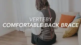 Verteby comfortable back brace