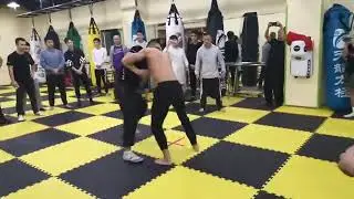 Tai chi push hand (Tian long Tai chi) vs Wrestling 2