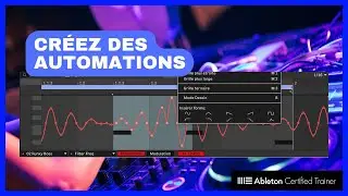 #live12 Créer des variations avec des AUTOMATION et modifier leur forme