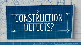 New construction defects, poor planning...