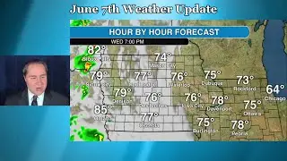 Matt Holiner's Wednesday, June 7 forecast for Iowa and western Illinois