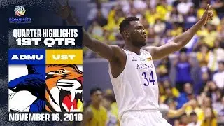 ADMU vs. UST | November 16, 2019 | 1st Quarter Highlights | UAAP 82 MB