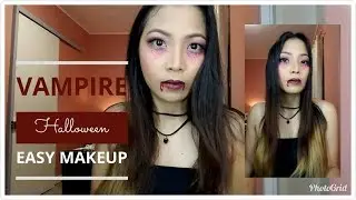 Easy & Simple Vampire Look | Halloween Makeup
