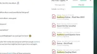 Searching in Slack
