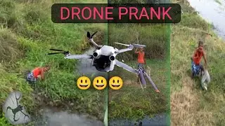 drone prank video/drone funny video