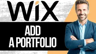 Как добавить портфолио в Wix