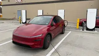 Tesla 2026 Model Y Ultra Red Road Trip VA to TX using FSD 14.2.2.2! This software is AMAZING! @tesla