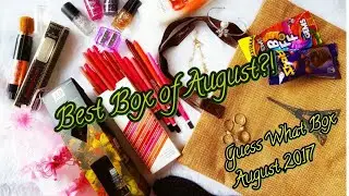 Guess What Box, август 2017 г. | Макияж | Уход за кожей | Ювелирные украшения | Стиль жизни