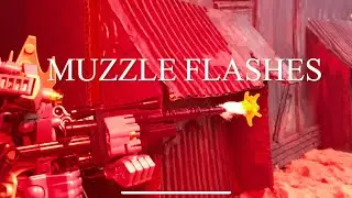 Muzzle Flash Stop Motion Tutorial  (LEGO Bionicle Stop Motion)