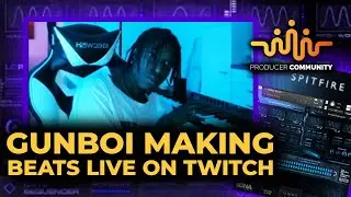 GUNBOI MAKING BEATS FROM SCRATCH 🔥 Twitch Livestream [11/22/2020] 🟣