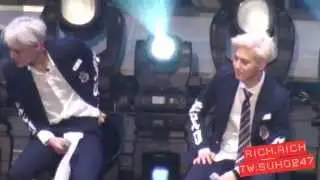 140415 EXO SHOWCASE 좋아좋아 수호,카이 SUHO+KAI FOCUS