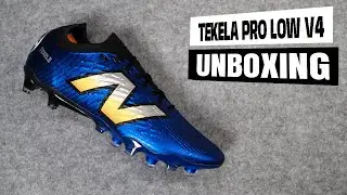 New Balance Tekela Pro Low Laced V4+ FG Power Surge Pack Unboxing 4K / ST1FL-Z45