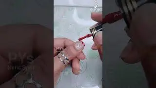 easy nailart design 💅❤️ #nailart #trending #viral #shortvideos #short #shorts #youtubeshorts