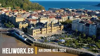 Heliworx Reel 2024, operamos con UAS/Dron en ciudad y en espacio CTR/ATZ